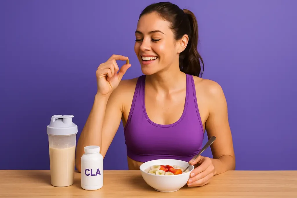 بهترین زمان مصرف CLA برای بانوان هنگام وعده غذایی برای جذب بهتر