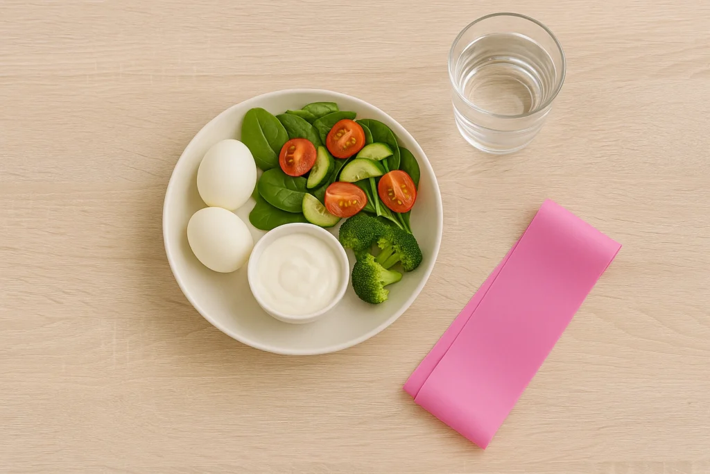 نکات تغذیه در کنار ورزش مهم است