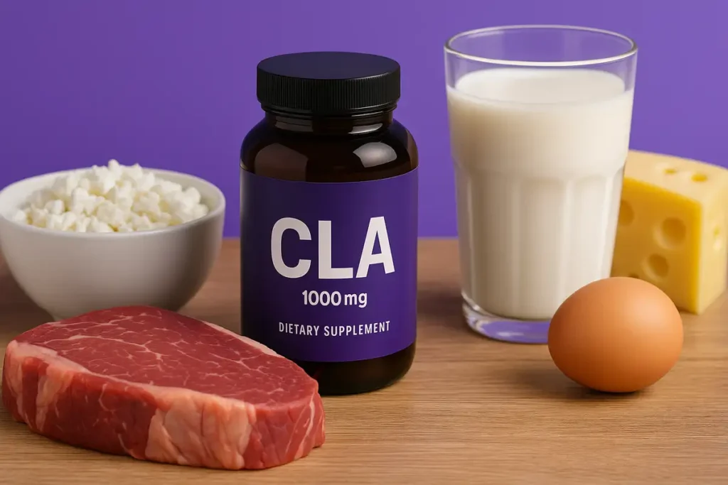 مکمل CLA در کنار منابع طبیعی اسید لینولئیک کونژوگه برای آشنایی بانوان