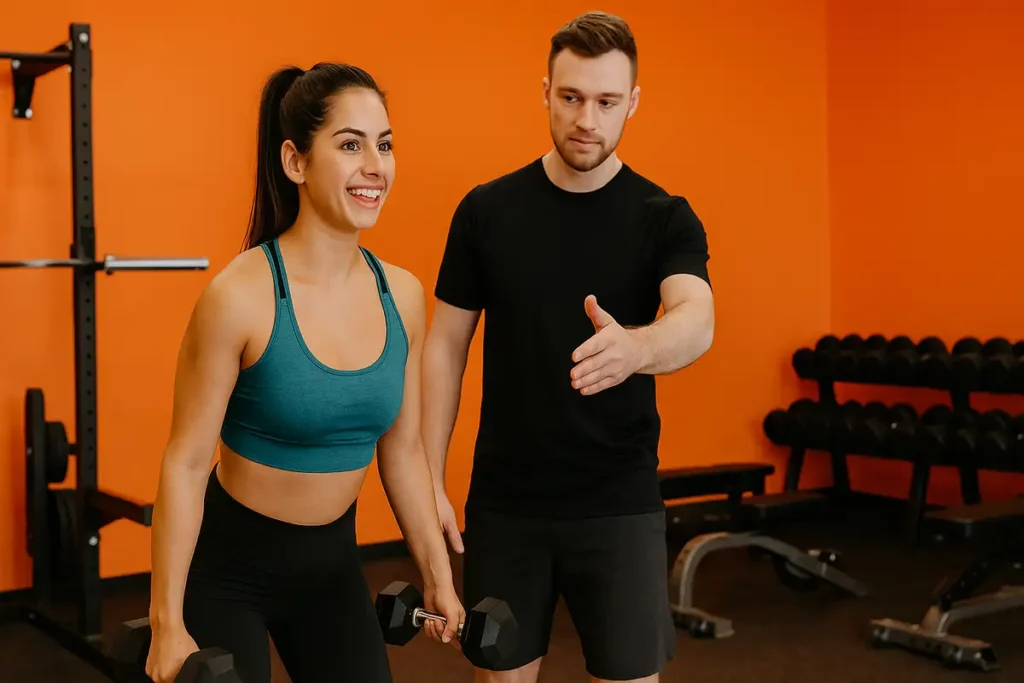 برنامه تمرینی بانوان با تمرکز بر حرکات قدرتی برای فرمدهی بدن