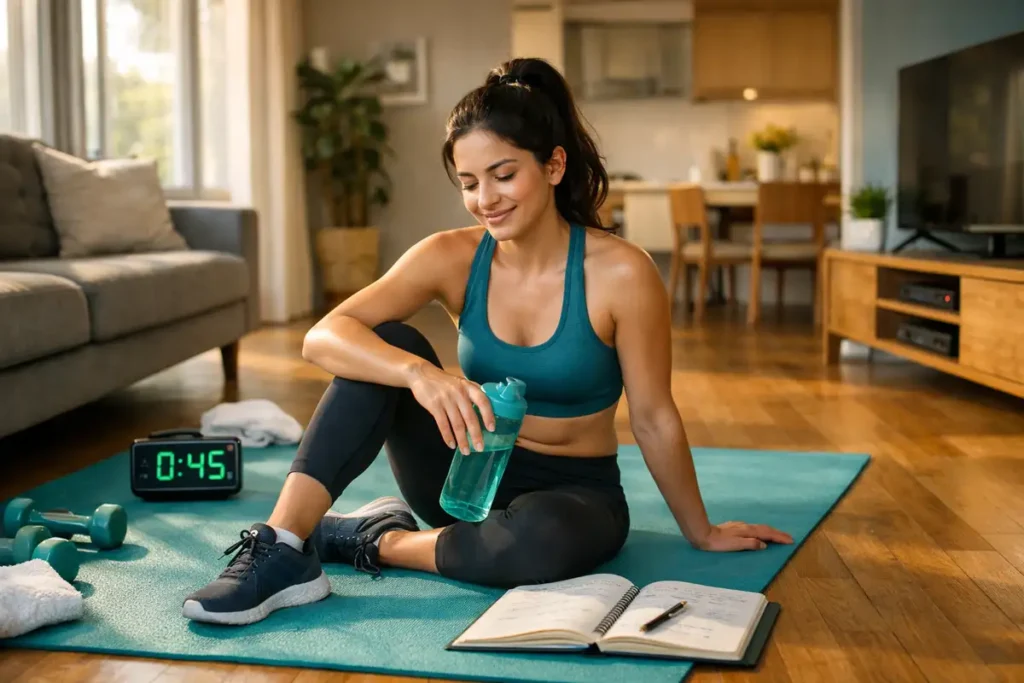 برنامه تمرینی خانگی بانوان برای تقویت و فرمدهی باسن بدون استفاده از وزنه