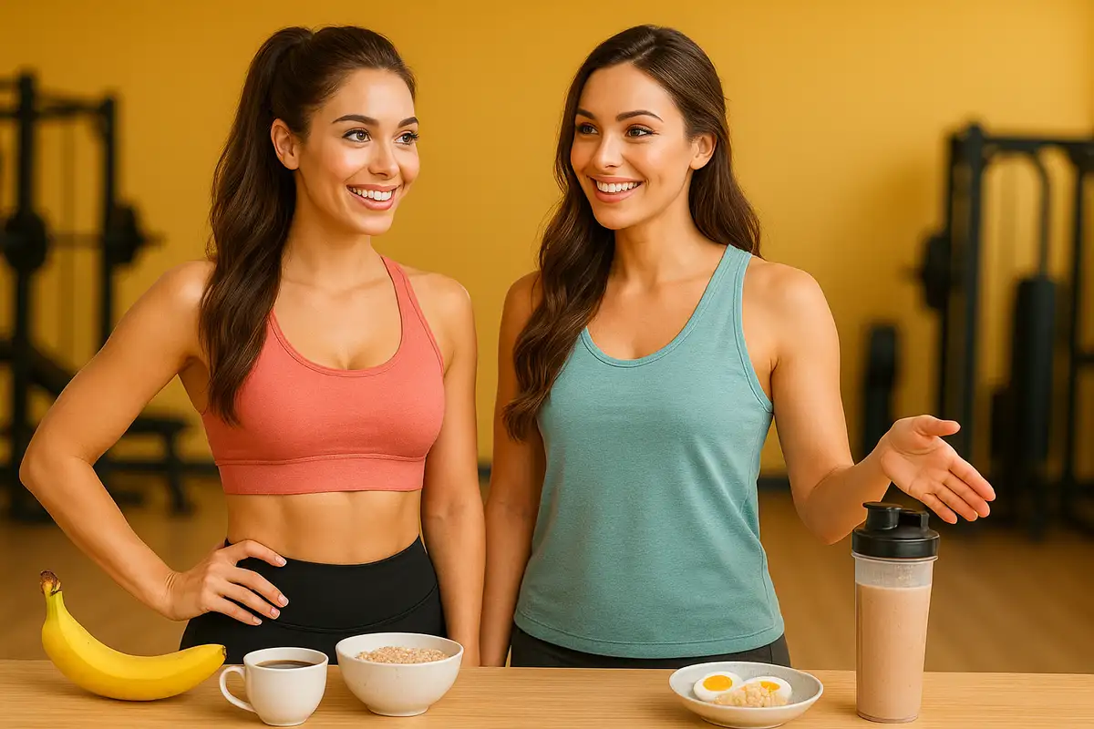 تصویر بهترین تغذیه قبل و بعد از تمرین برای بانوان با رویکرد علمی و کاربردی