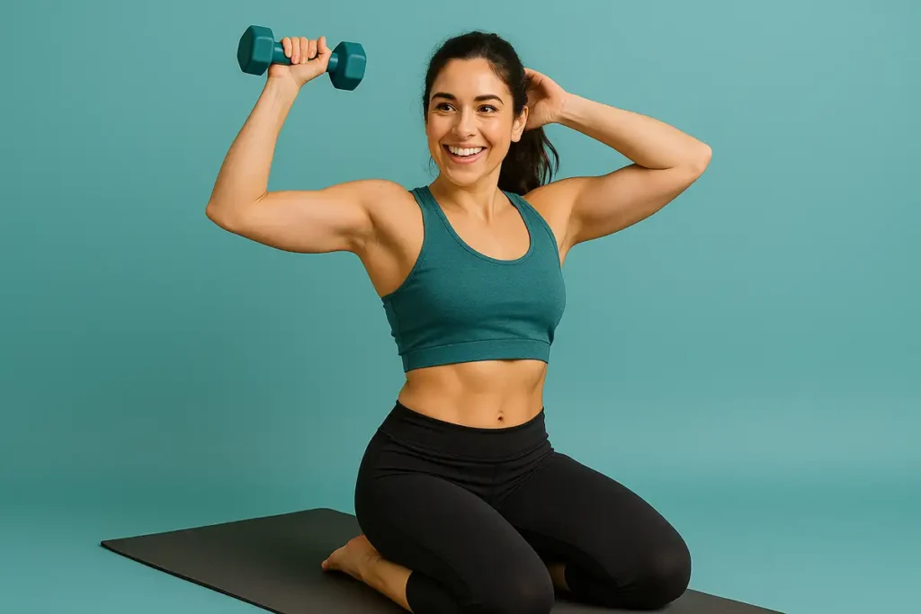 بهترین ترکیب تمرین هوازی و قدرتی برای لاغری و فرمدهی شکم بانوان