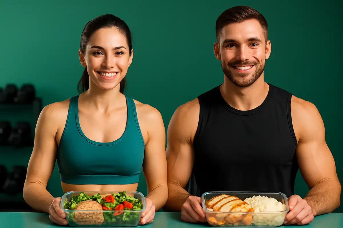 مقایسه تغذیه بدنسازی زنان و مردان با دو سبک غذایی متفاوت در باشگاه