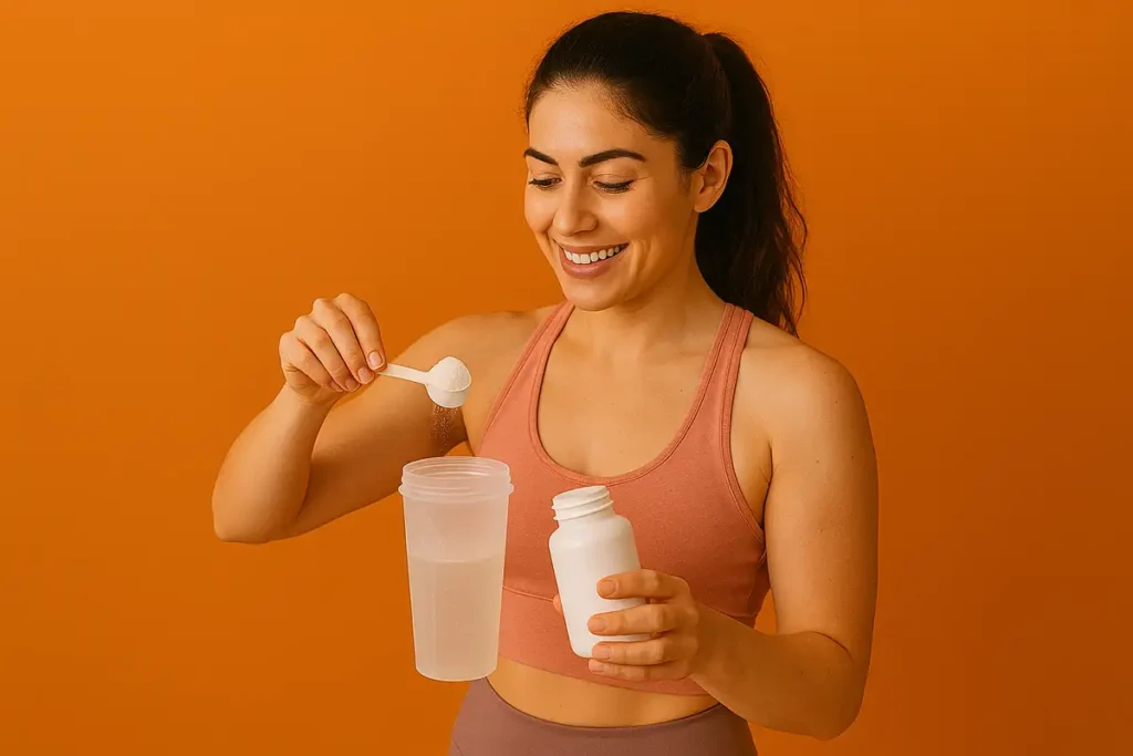 روش صحیح مصرف کراتین برای بانوان با دوز مناسب و آمادهسازی ساده