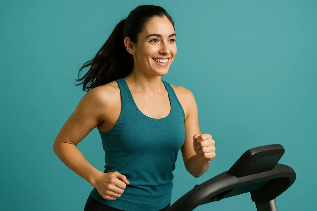 تمرین هوازی بانوان برای افزایش چربیسوزی و کاهش چربی شکم