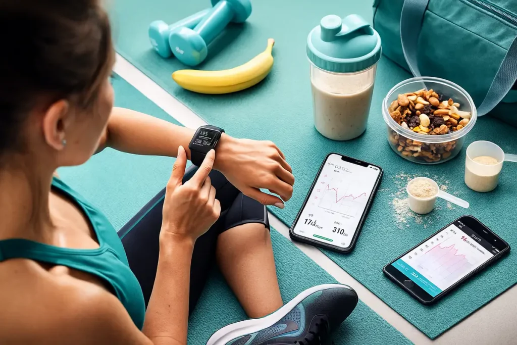 تصویر نکات تخصصی برای افزایش چربیسوزی بانوان همراه با مانیتورینگ تمرین و تغذیه مناسب