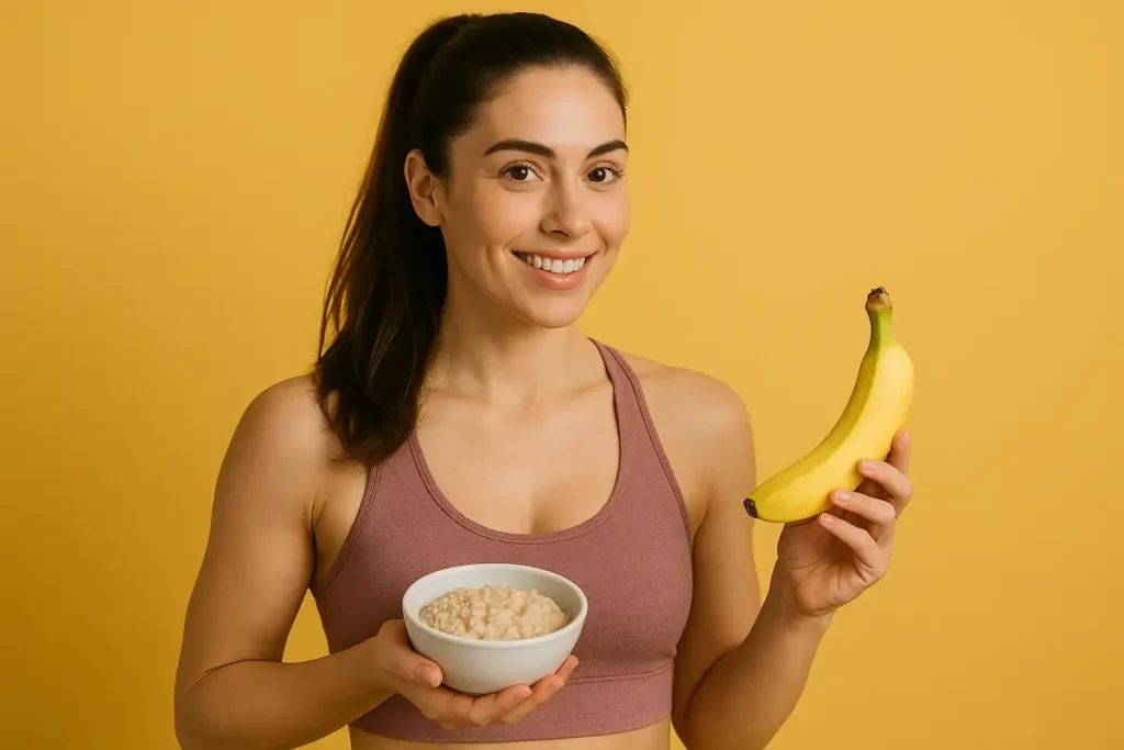 وعده غذایی قبل از تمرین برای بانوان با تمرکز بر انرژی و تمرین با کیفیت