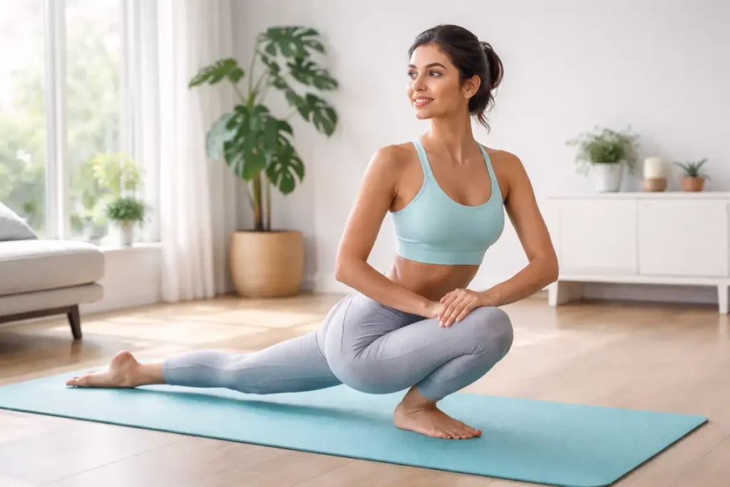 کشش و ریکاوری رانها برای فرمدهی نهایی و ظاهر کشیده پاها